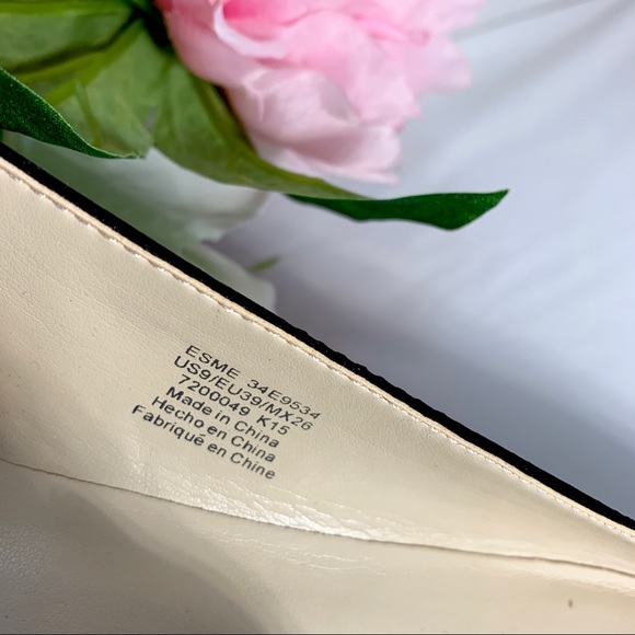 ☀️ Calvin Klein Black flats size 9 Esme - Picture 8 of 8